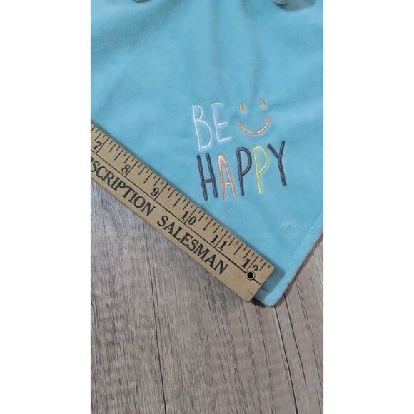 Baby Starters "Be Happy" Plush Bear Security Blanket  Lovey plush 12" - Picture 6 of 8